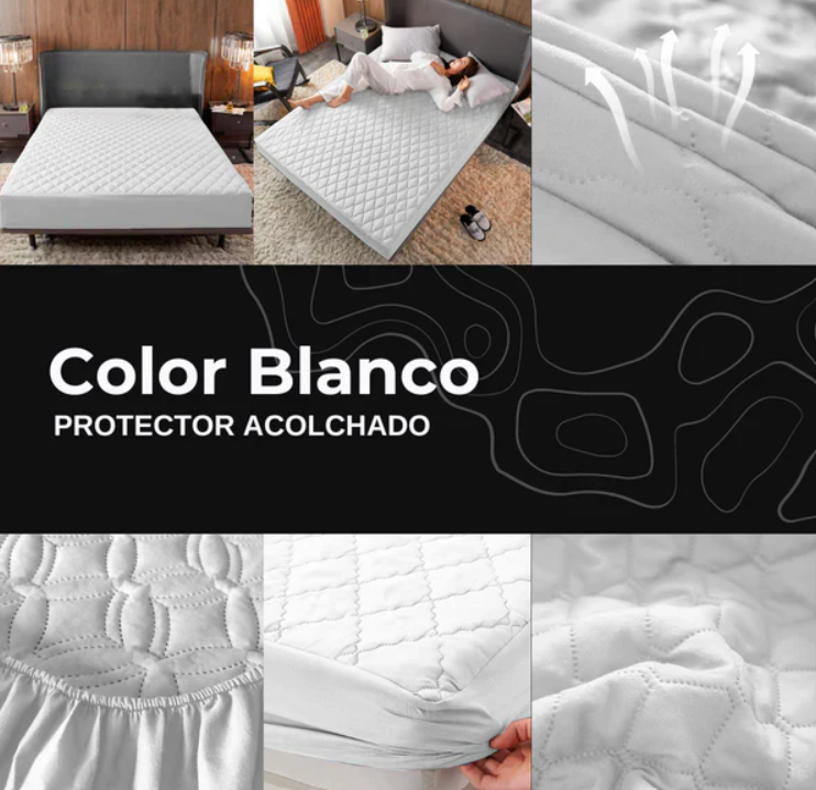 PAGUE 1 LLEVE 2 - Cubre Colchon Impermeable