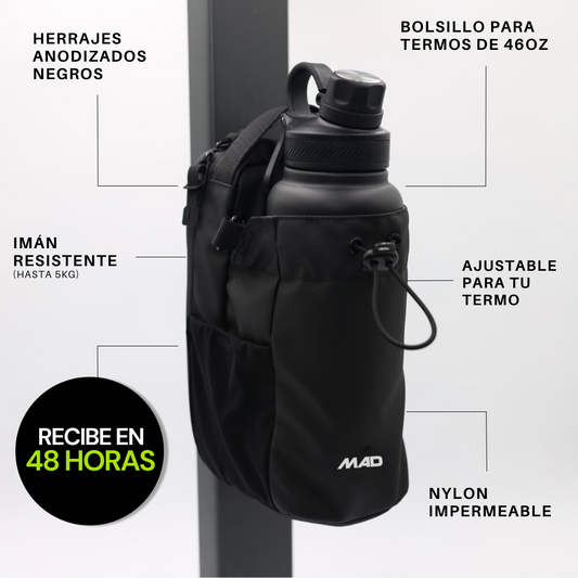 Bolso Magnético de Gimnasio + TERMO GRATIS 😯