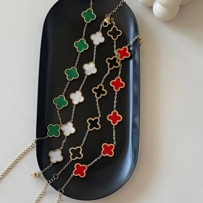 Pulsera Van Cleef baño en ORO🍀✨+ Obsequio CAJITA DE REGALO