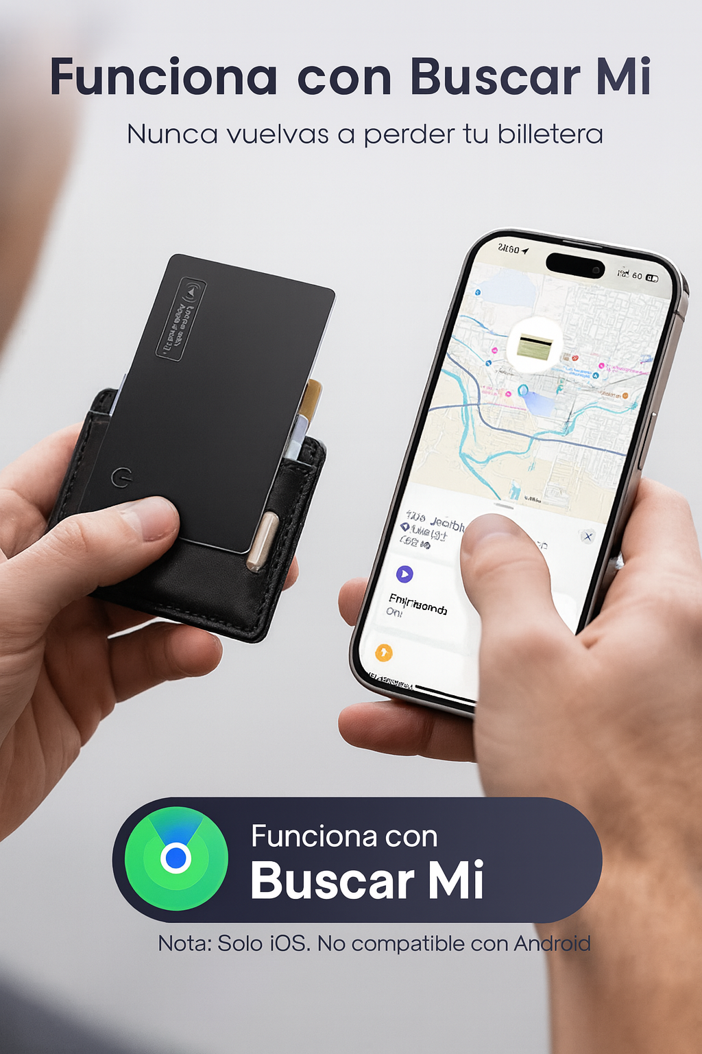Air - tag. Tarjeta rastreadora 💳 - Solo para IOS