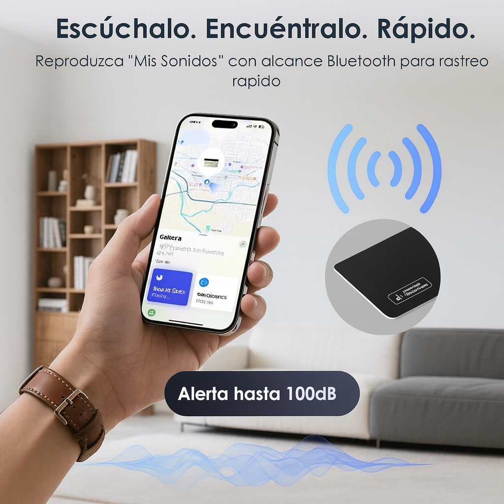 Air - tag. Tarjeta rastreadora 💳 - Solo para IOS
