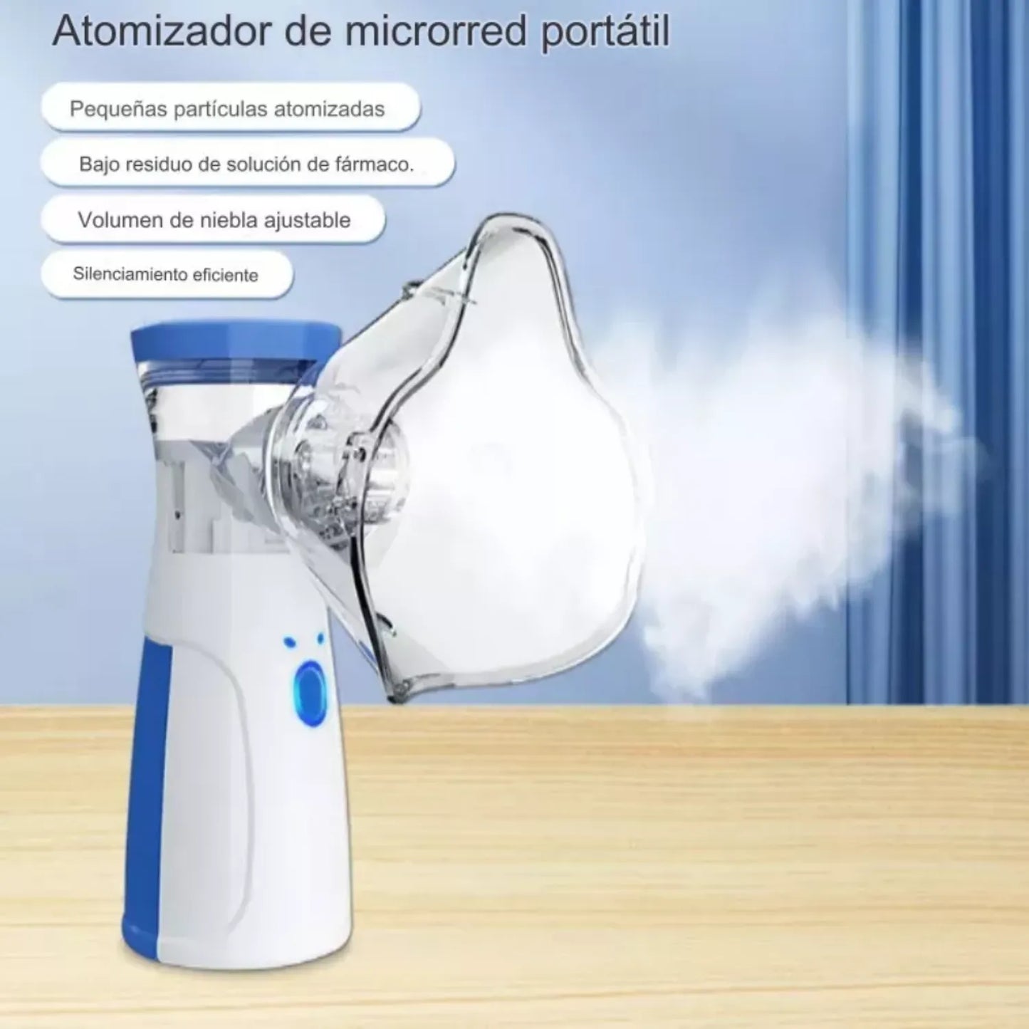 Nebulizador Portátil para Niños y Adultos